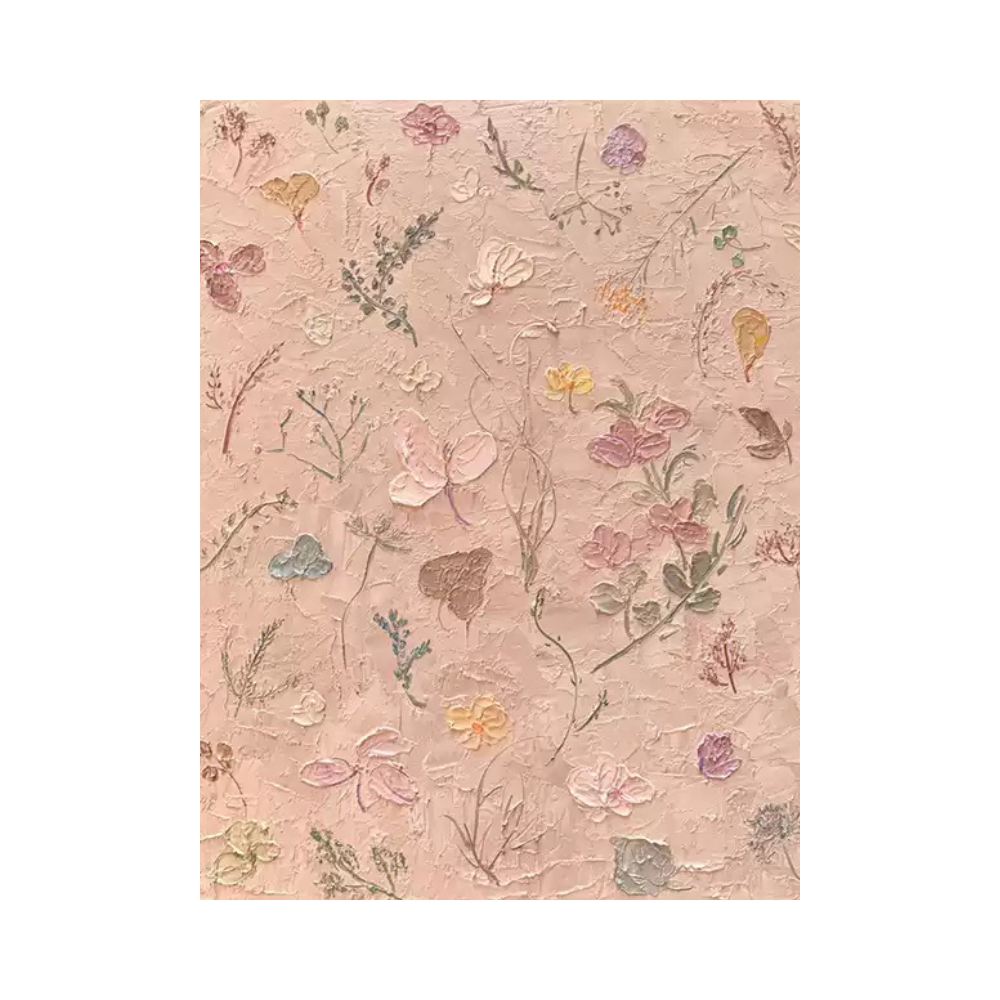 Plaster Floral Art #AR197