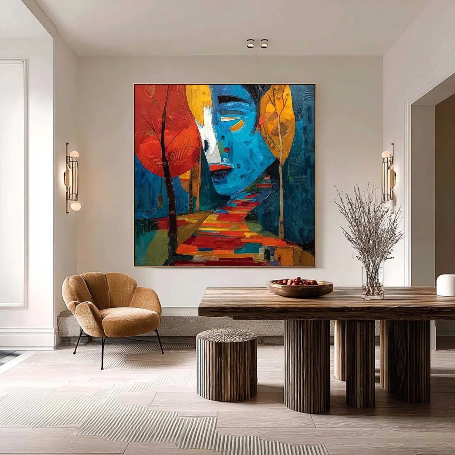 Abstract Colorful Art #MS180