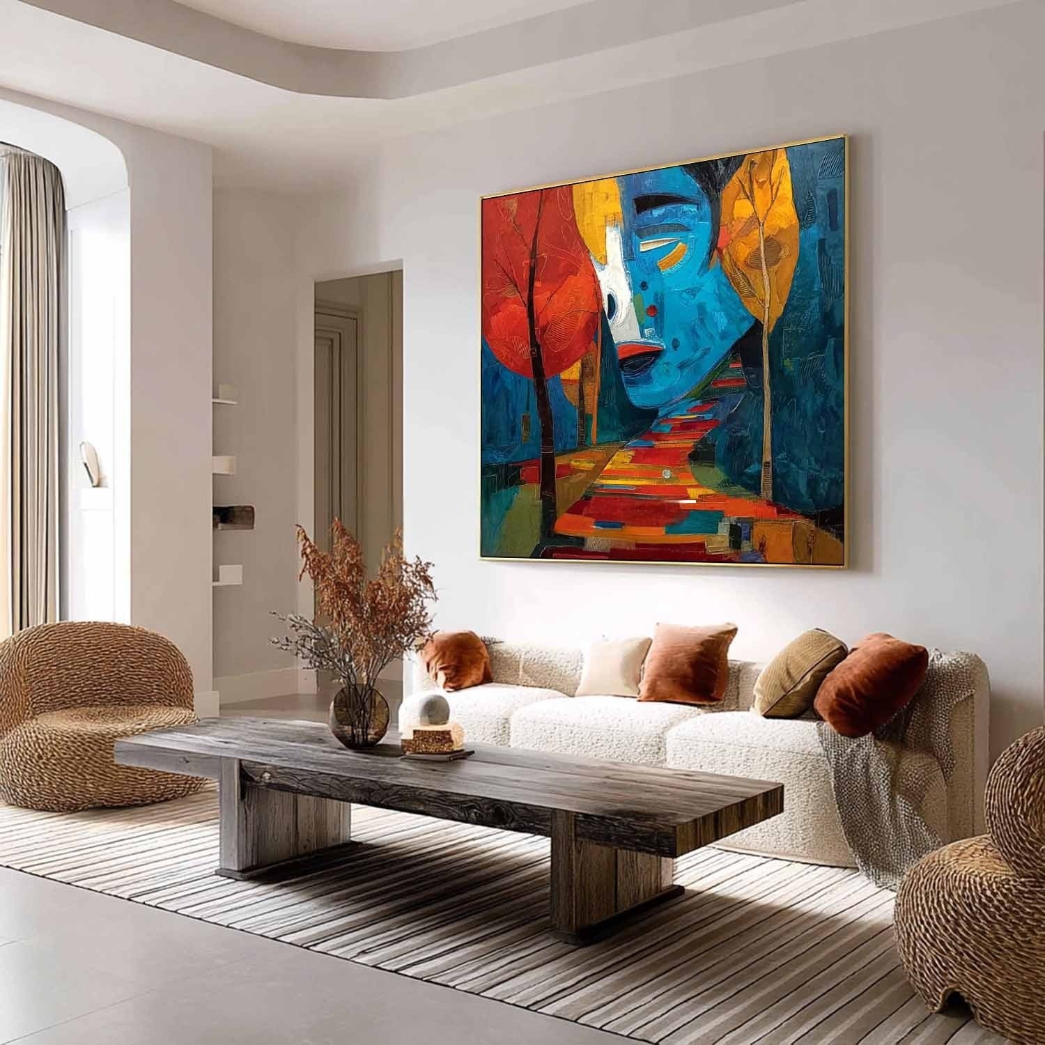 Abstract Colorful Art #MS180