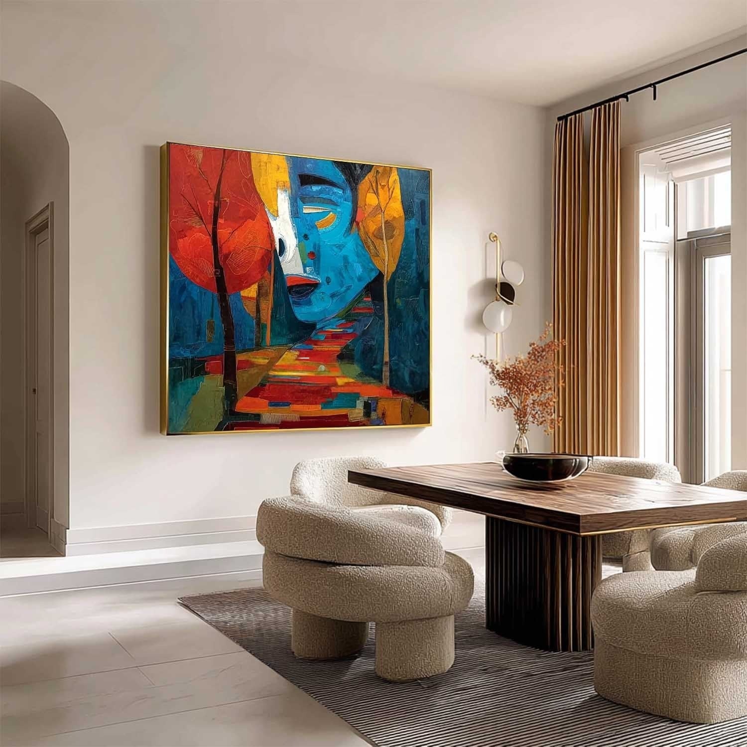 Abstract Colorful Art #MS180