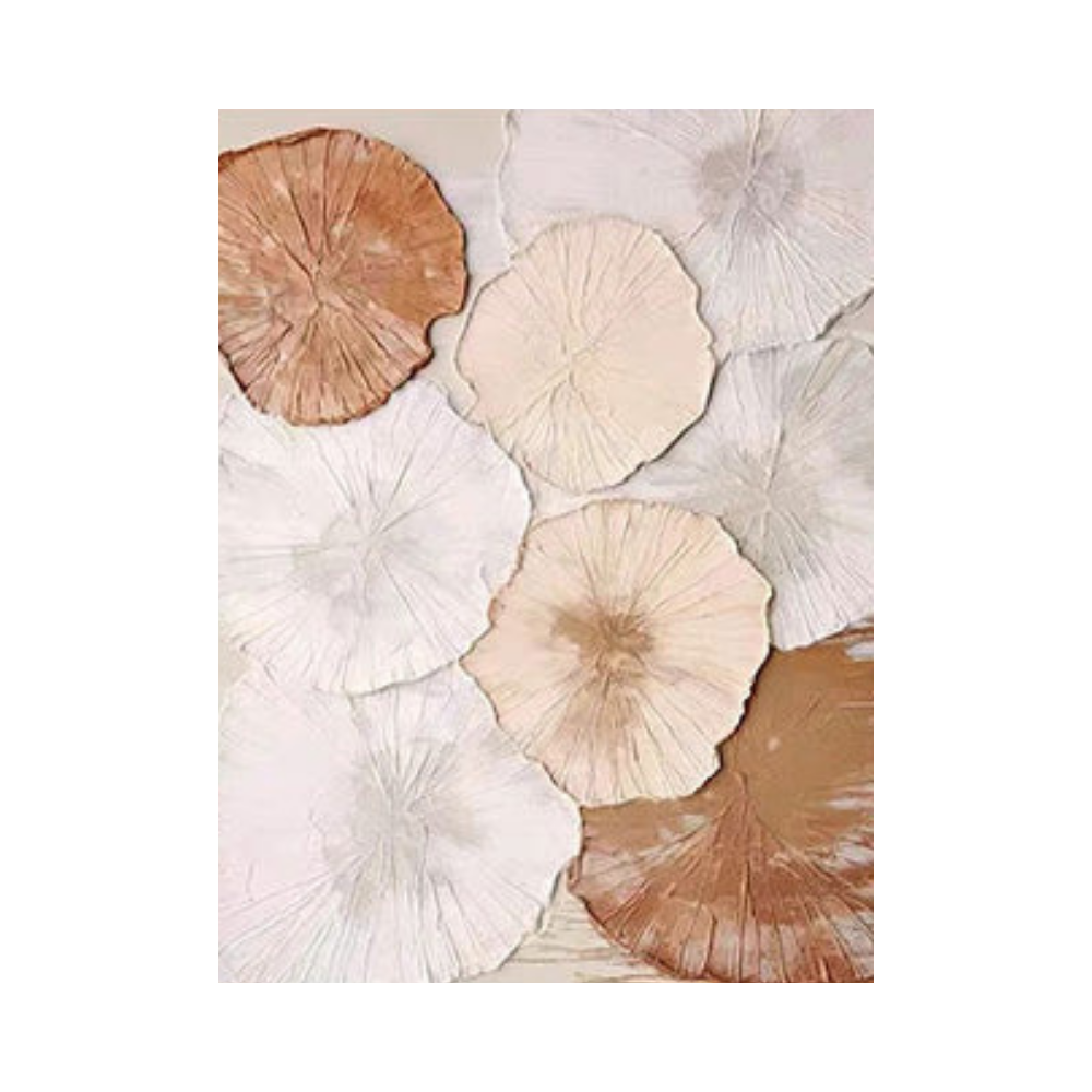 Plaster Floral Art #LM077