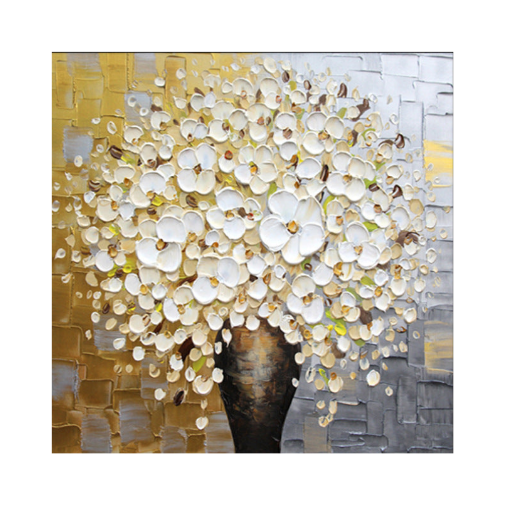 Plaster Floral Art #LM102