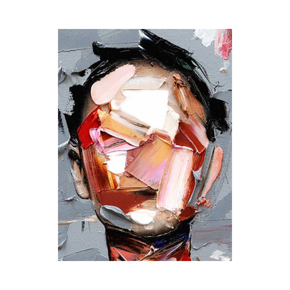 Plaster Portrait Art #LM105