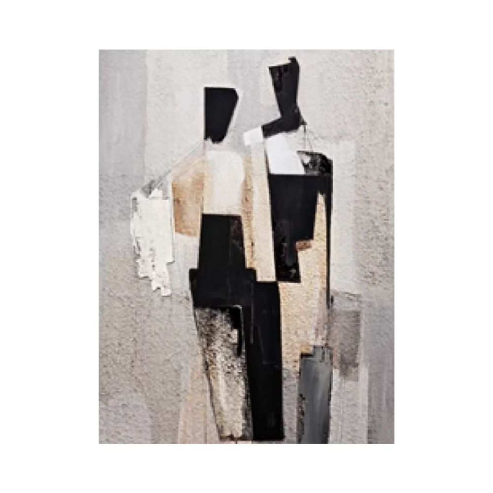 Plaster Portrait Art #LM112