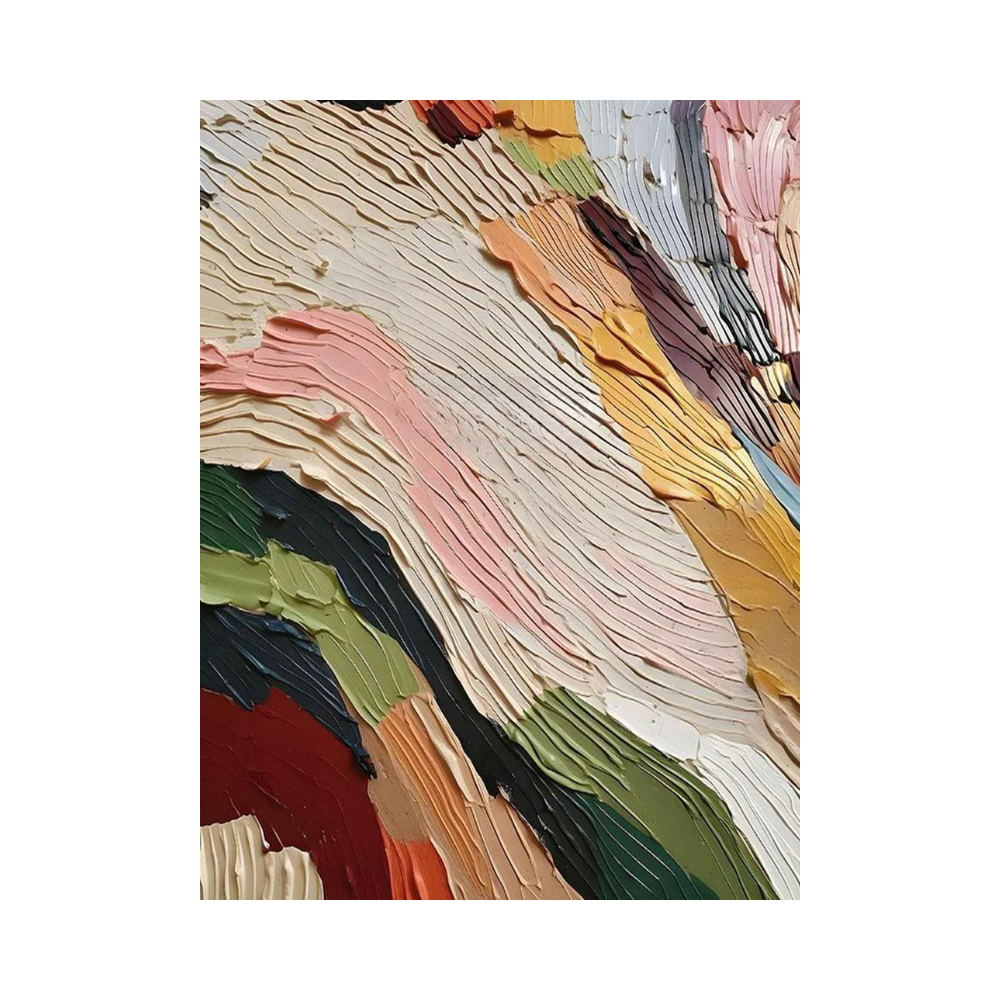 Plaster Colorful Art #MS015