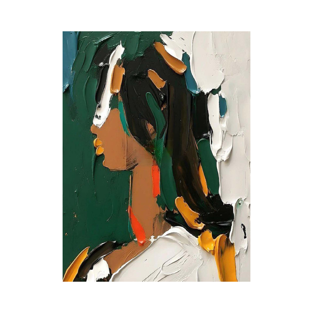 Colorful Portrait Art #MS141