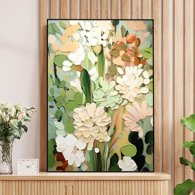 Plaster Floral Art #LM101