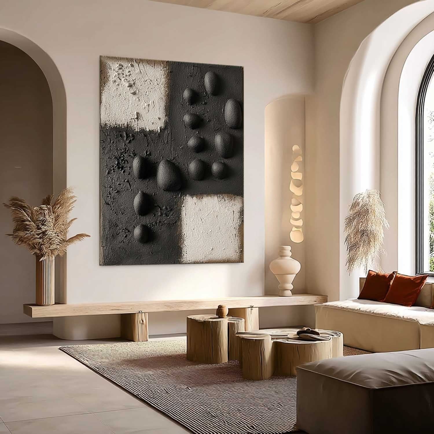 Plaster Stone Art #MS167