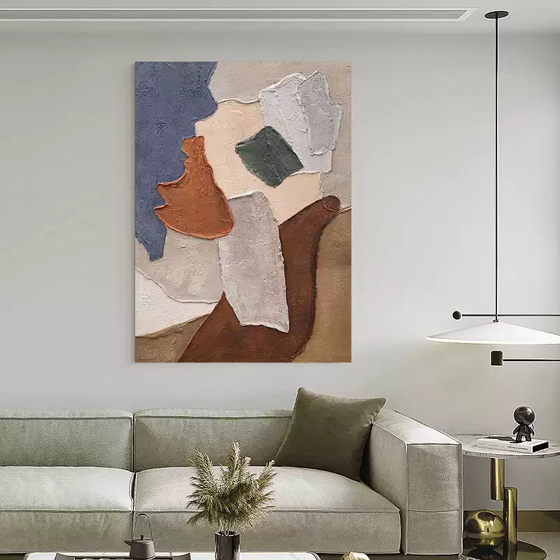 Wabi-Sabi Plaster Art #AR014