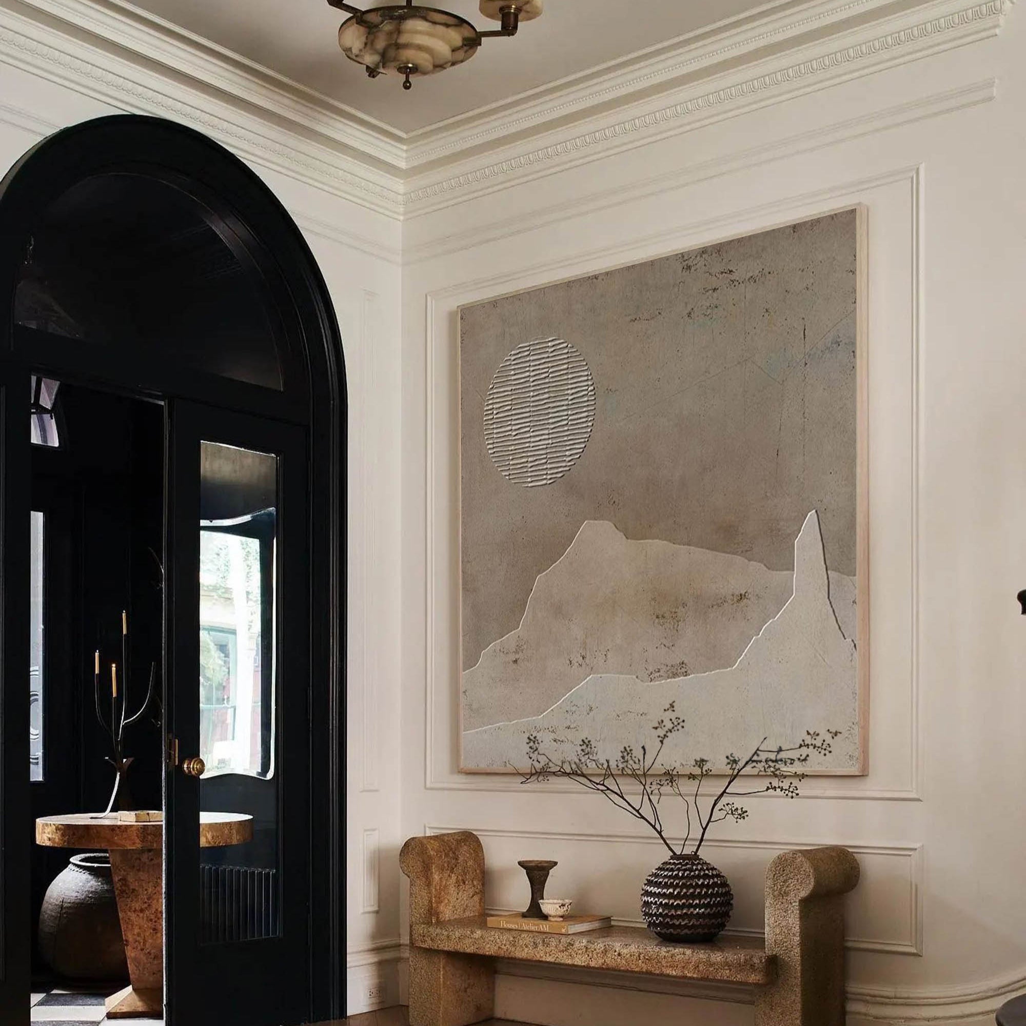 Wabi-Sabi Minimalism Art #MS077