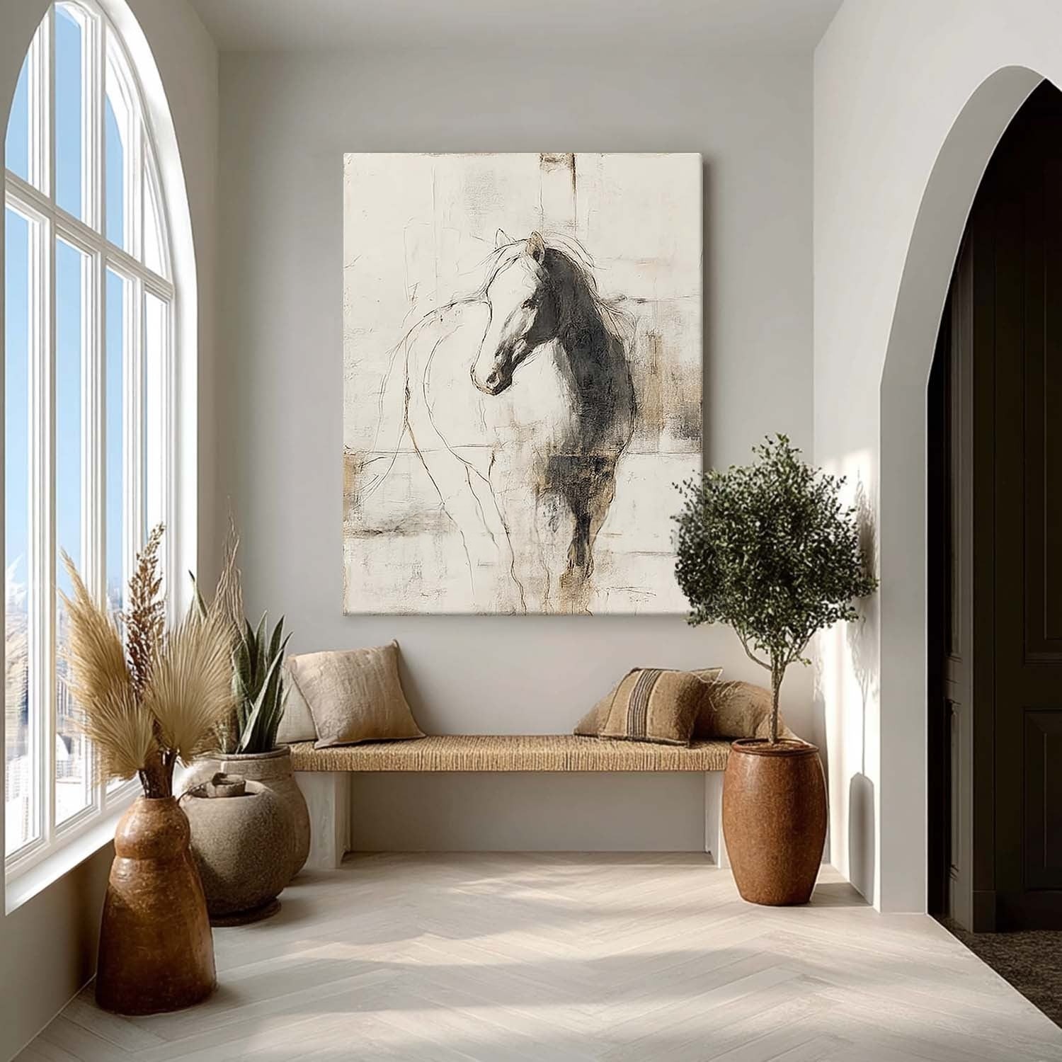 Contemporary Horse Art #HA041