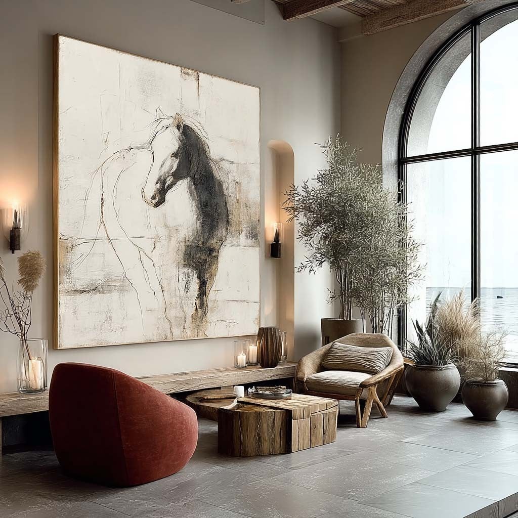 Contemporary Horse Art #HA041