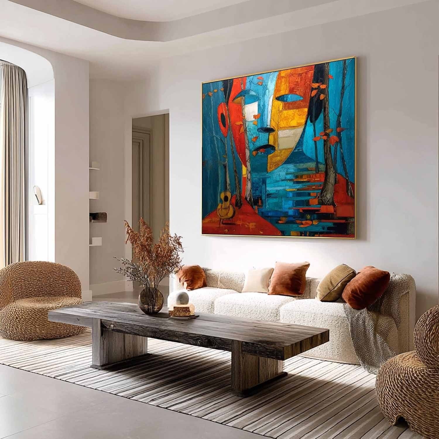 Abstract Colorful Art #MS179