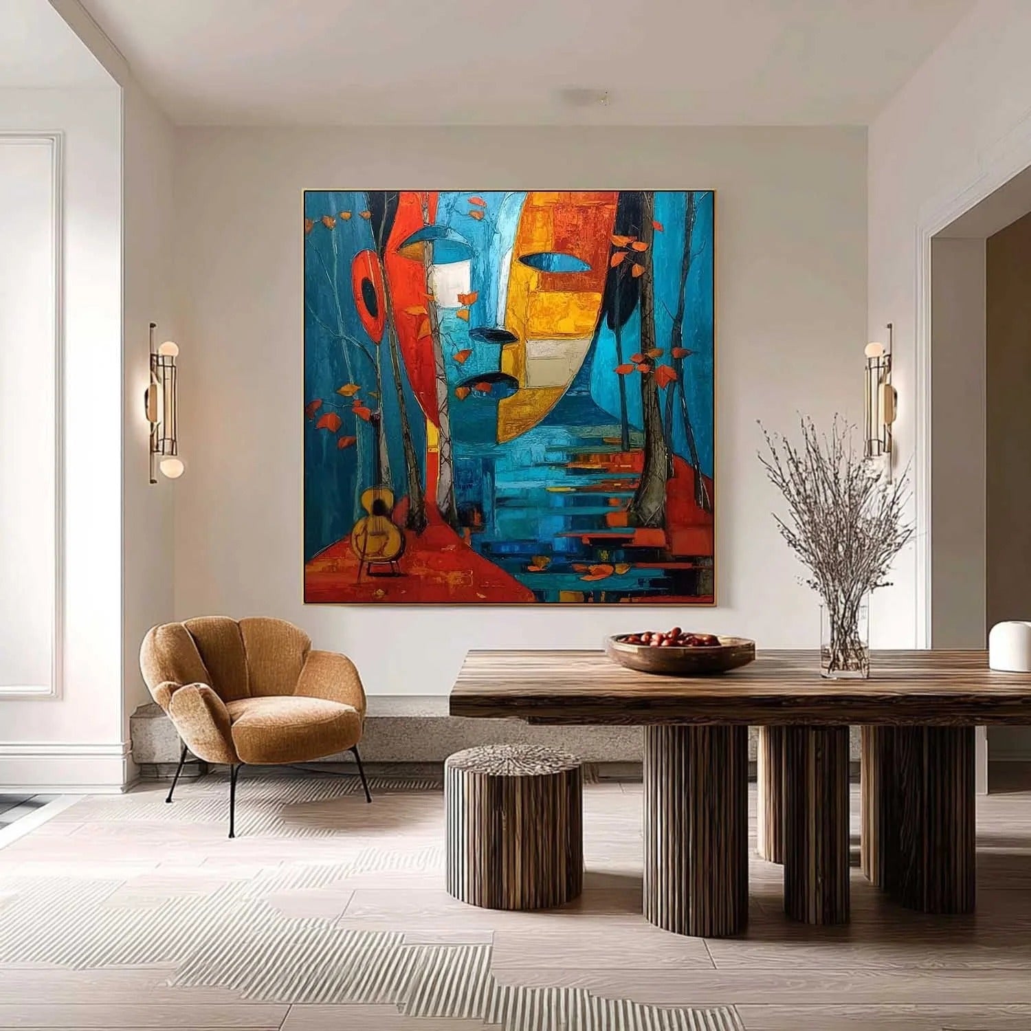 Abstract Colorful Art #MS179