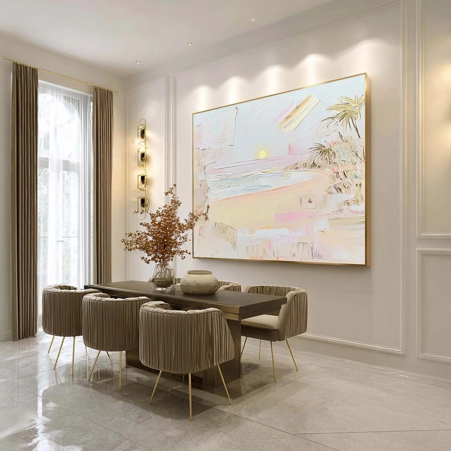 Plaster Colorful Art #MS249