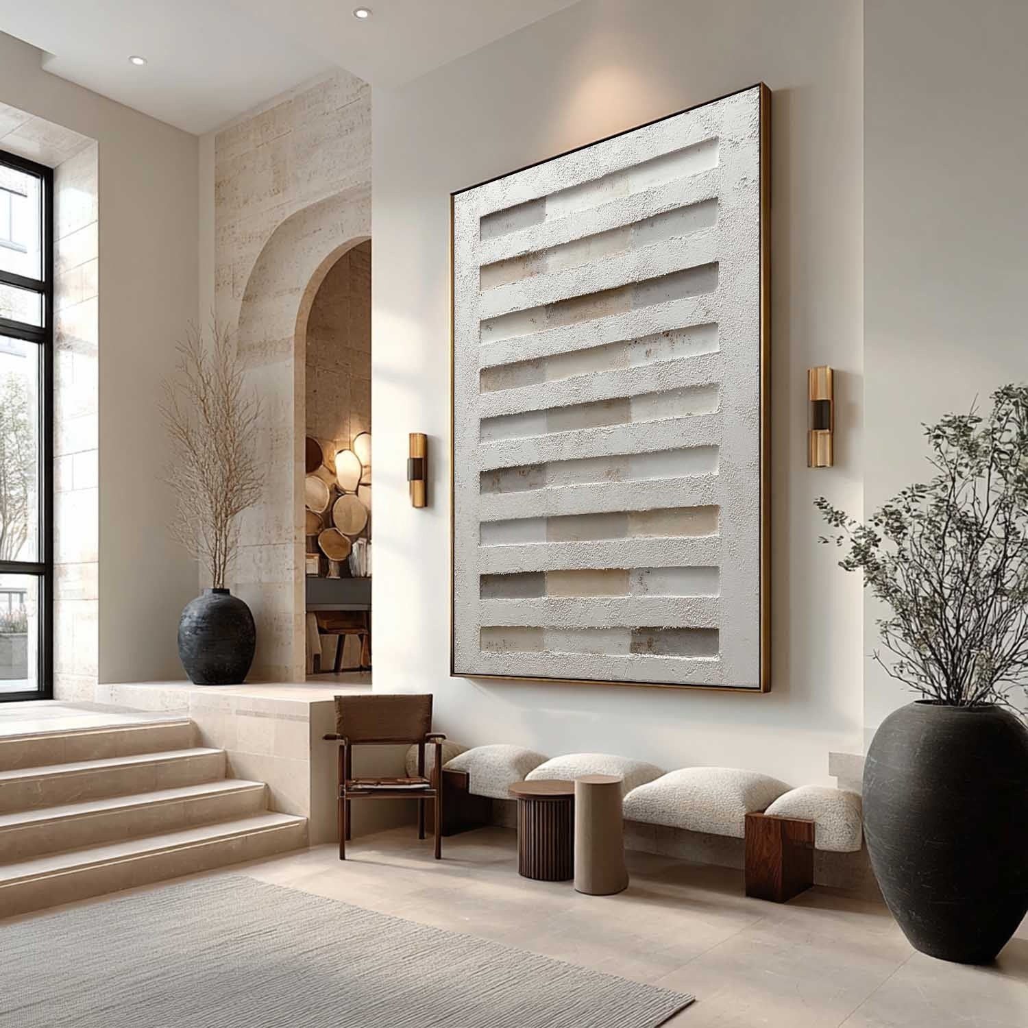 Plaster Art Texture Painting #SG409