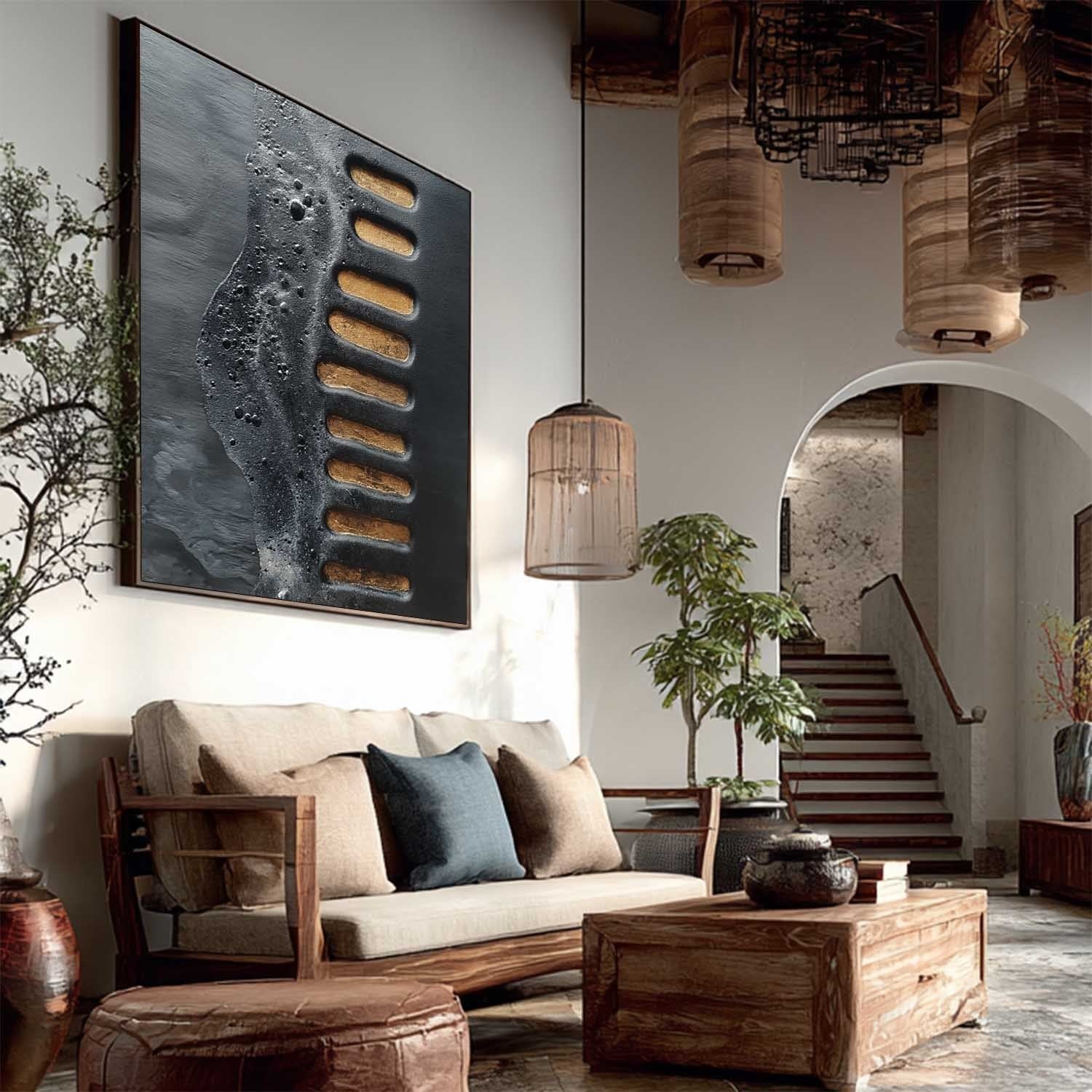 Wabi Sabi Wall Art #TX596