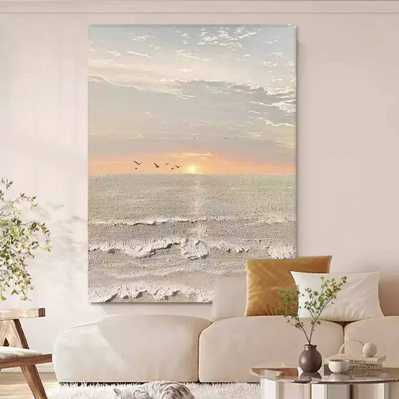 Creamy Seascape Art #AR124