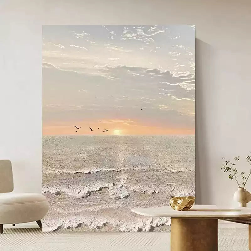 Creamy Seascape Art #AR124