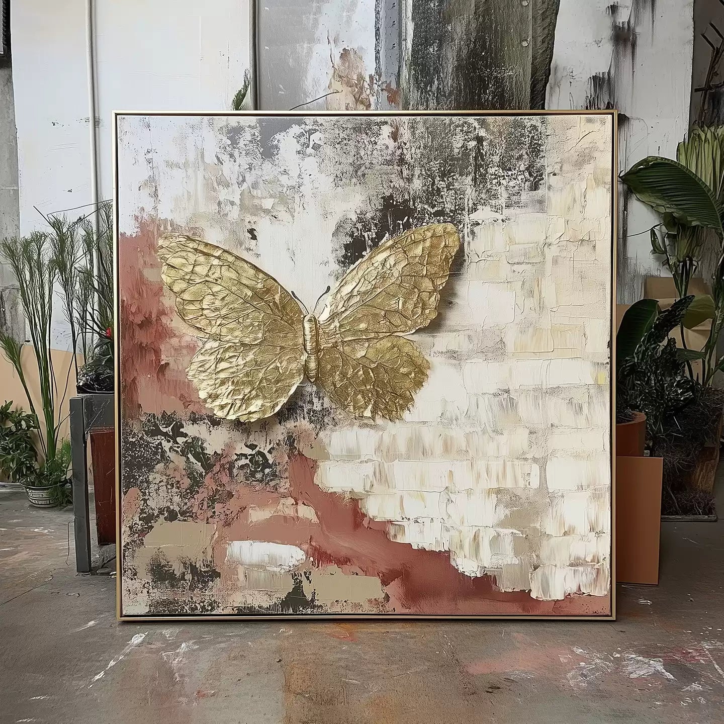 Plaster Animal Art #AR205B