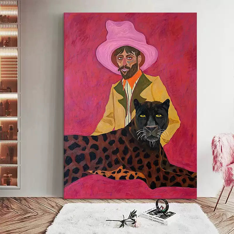 Abstract Portrait Art #AR079