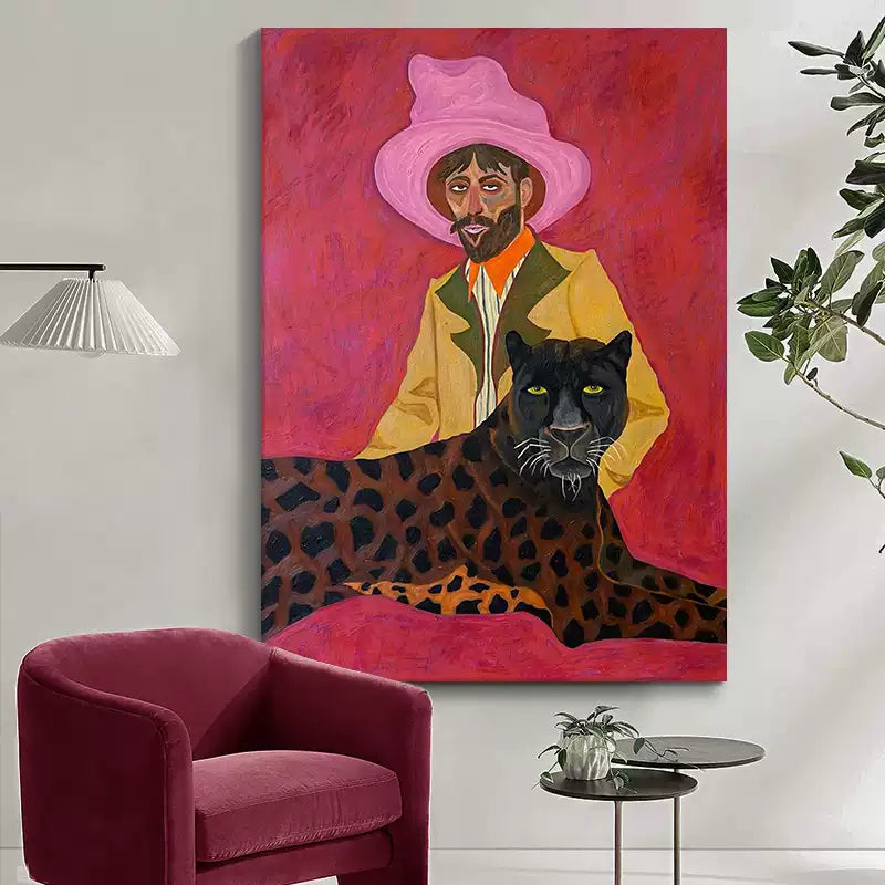 Abstract Portrait Art #AR080