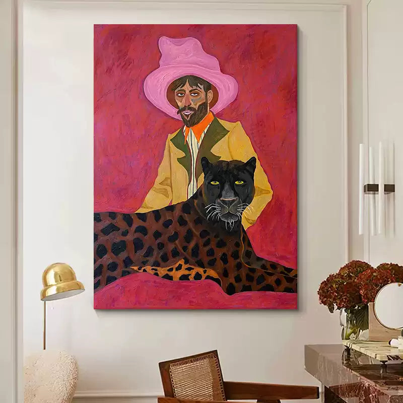 Abstract Portrait Art #AR079