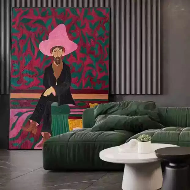 Abstract Portrait Art #AR080