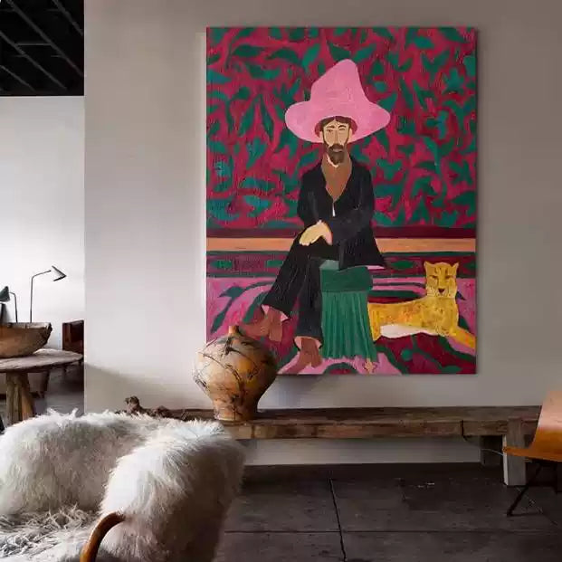 Abstract Portrait Art #AR080