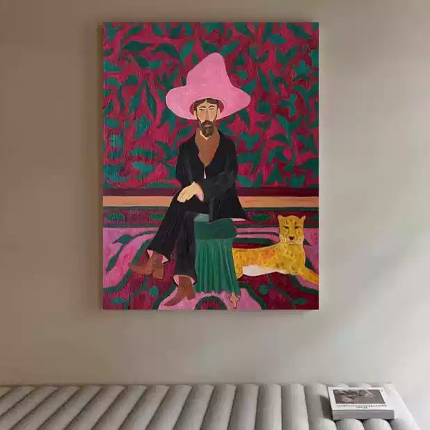 Abstract Portrait Art #AR080