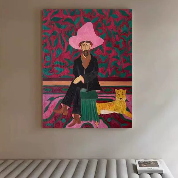 Abstract Portrait Art #AR080