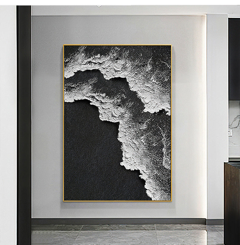 Plaster Wave Art #AR107D