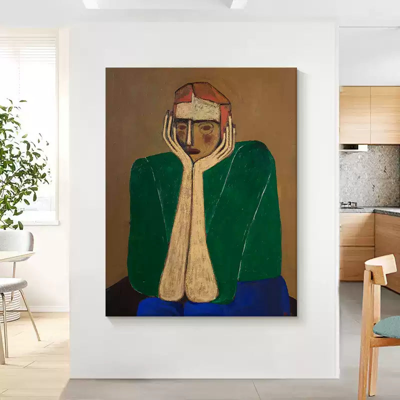 Abstract Portrait Art #AR081