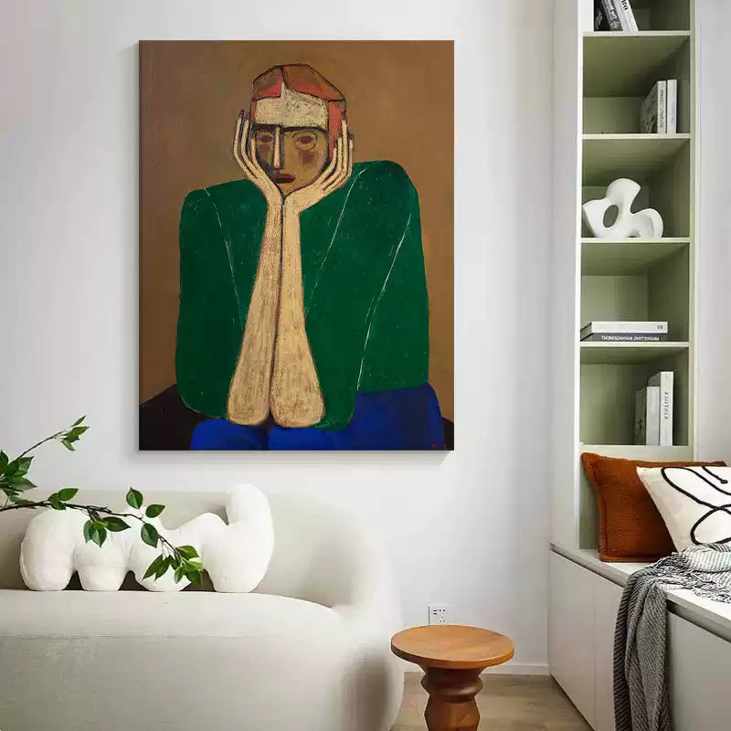 Abstract Portrait Art #AR081