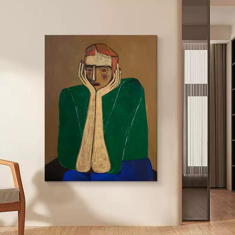 Abstract Portrait Art #AR081