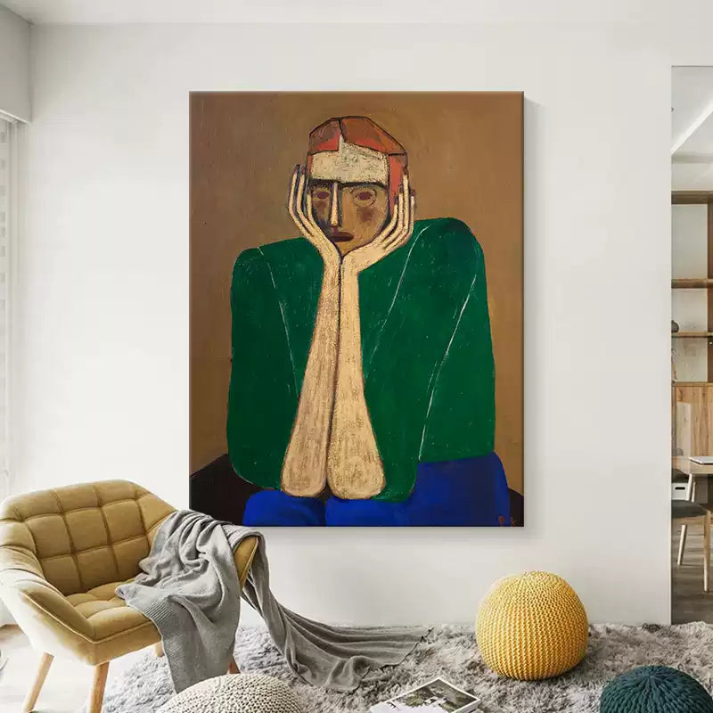 Abstract Portrait Art #AR081