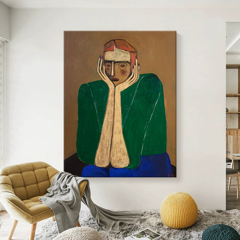 Abstract Portrait Art #AR081