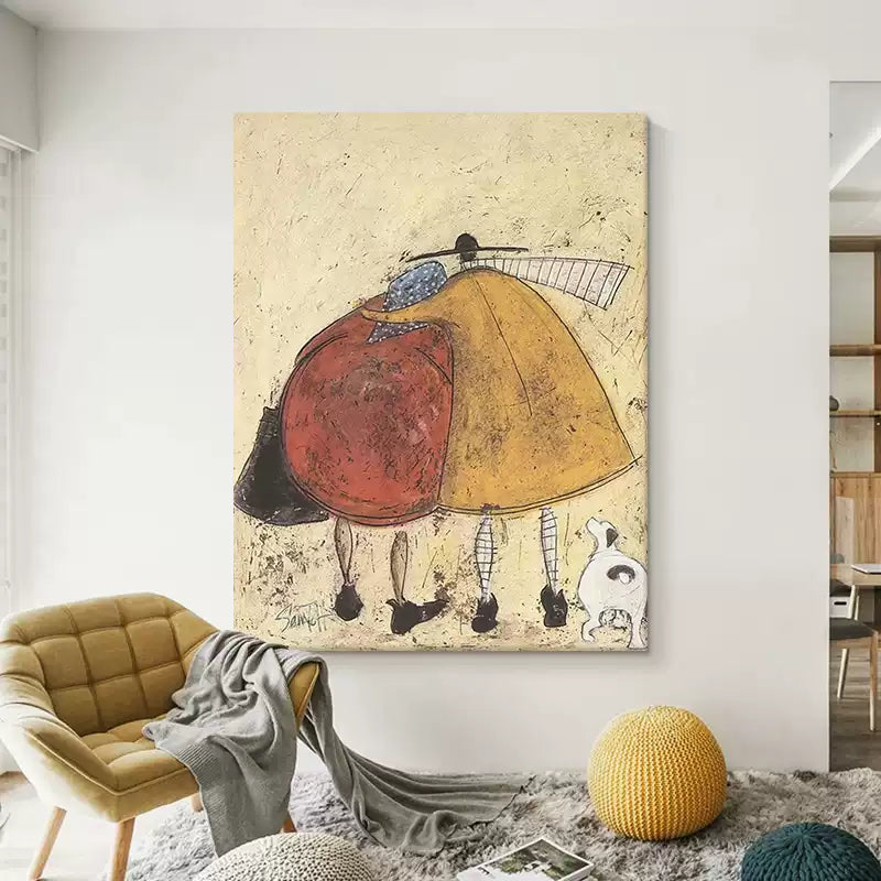 Abstract Portrait Art #AR193