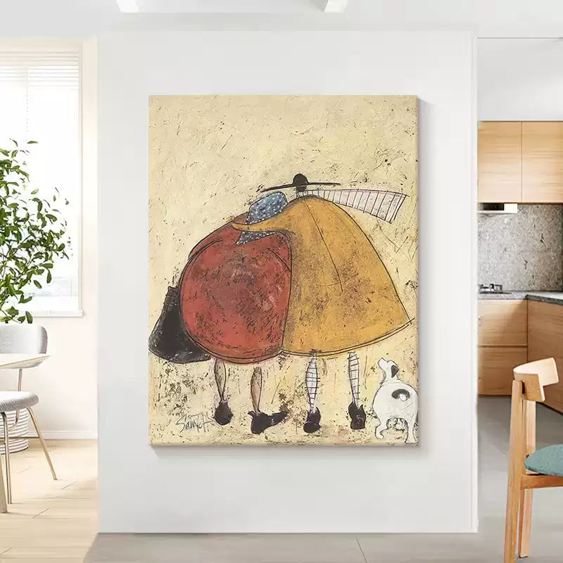 Abstract Portrait Art #AR193