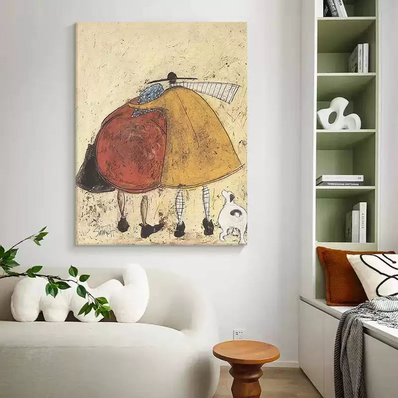 Abstract Portrait Art #AR193