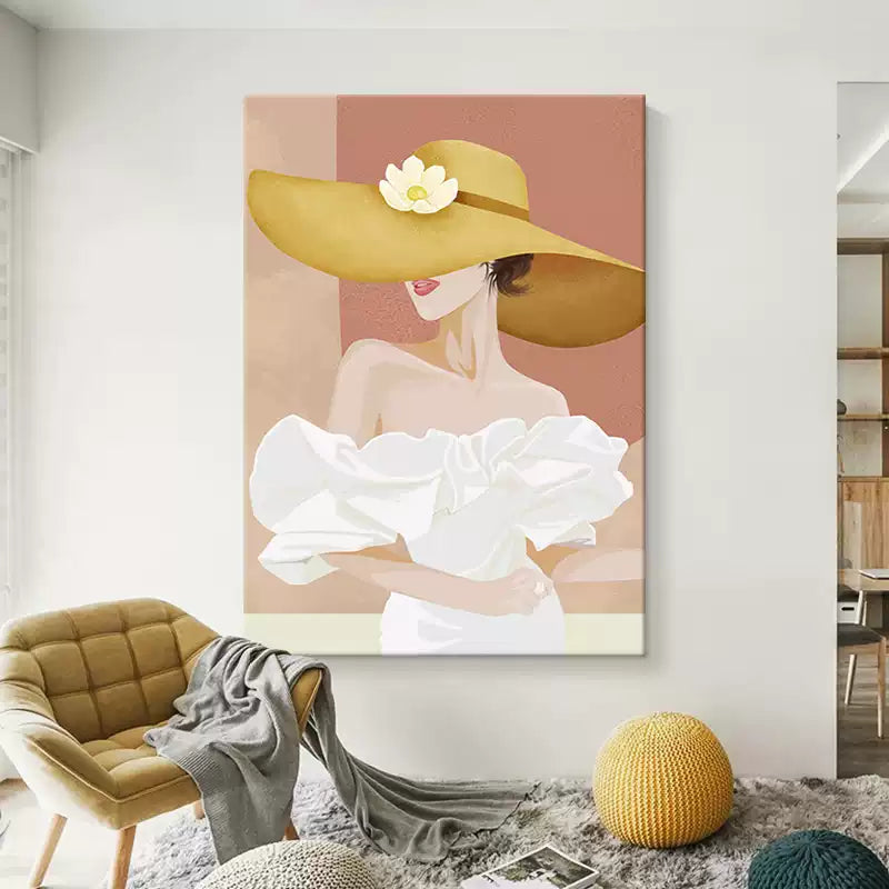 Abstract Portrait Art #AR195