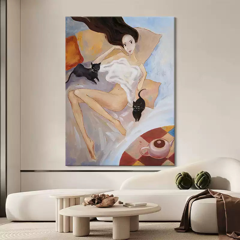 Abstract Portrait Art #AR196