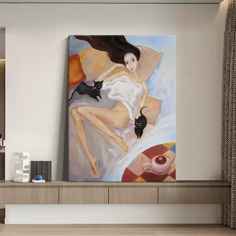 Abstract Portrait Art #AR196