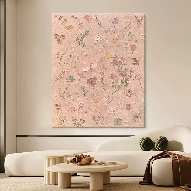 Plaster Floral Art #AR197