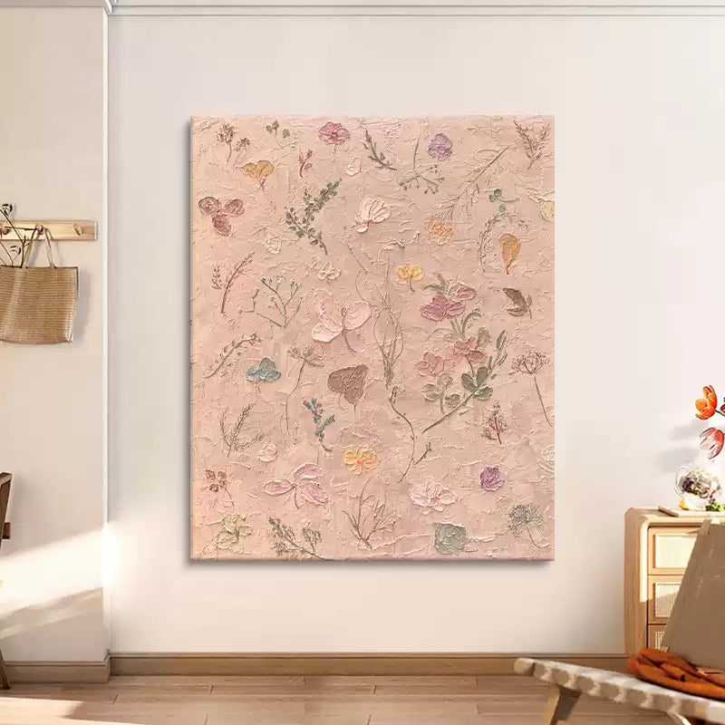 Plaster Floral Art #AR197