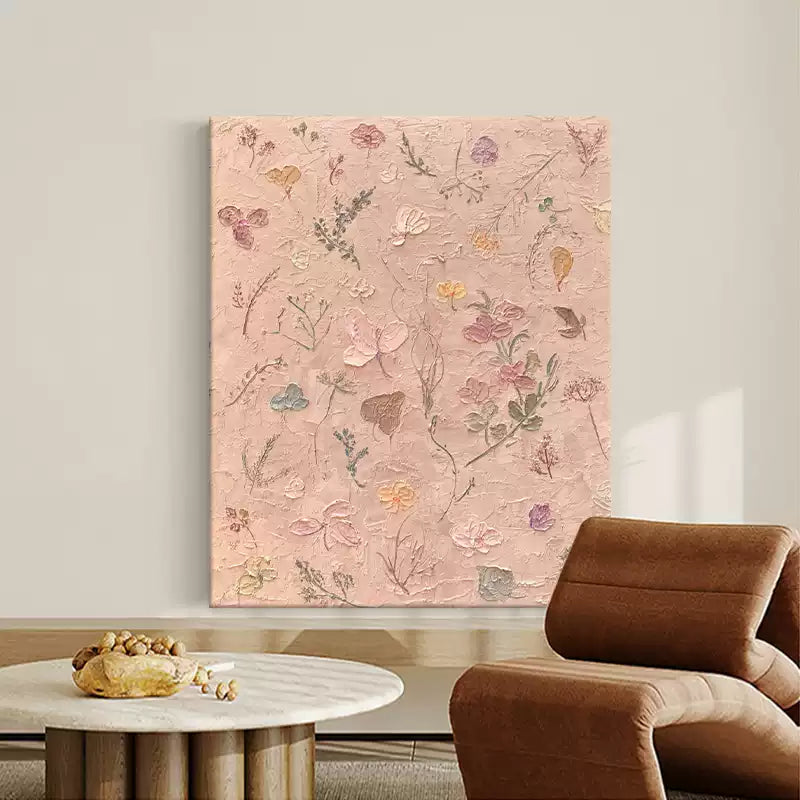 Plaster Floral Art #AR197