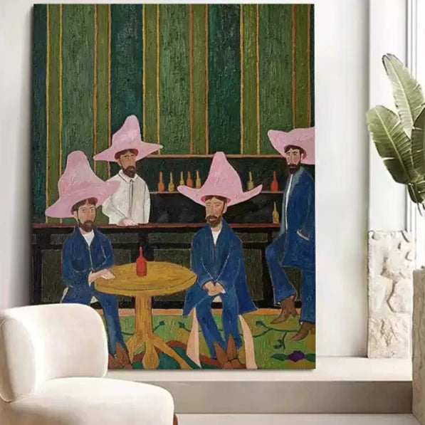 Abstract Portrait Art #AR085