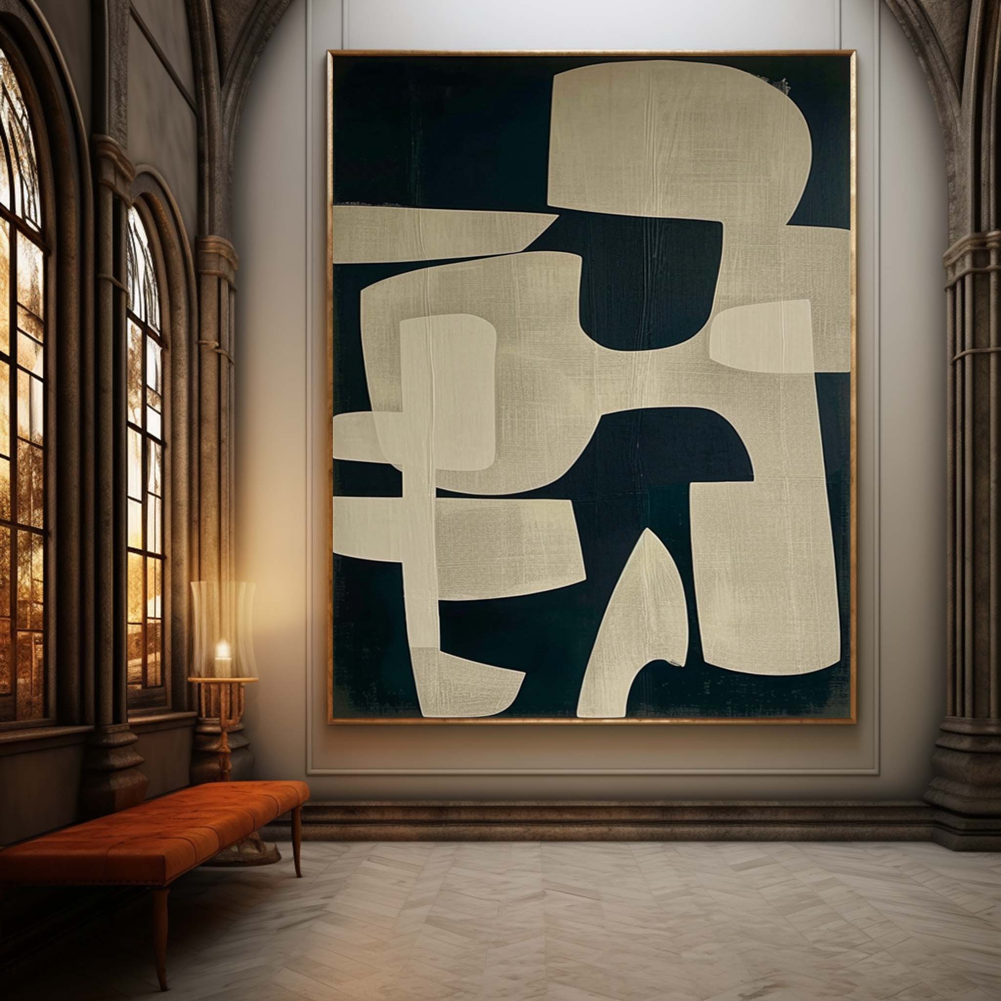 Wabi-Sabi Minimalism Art #MS121