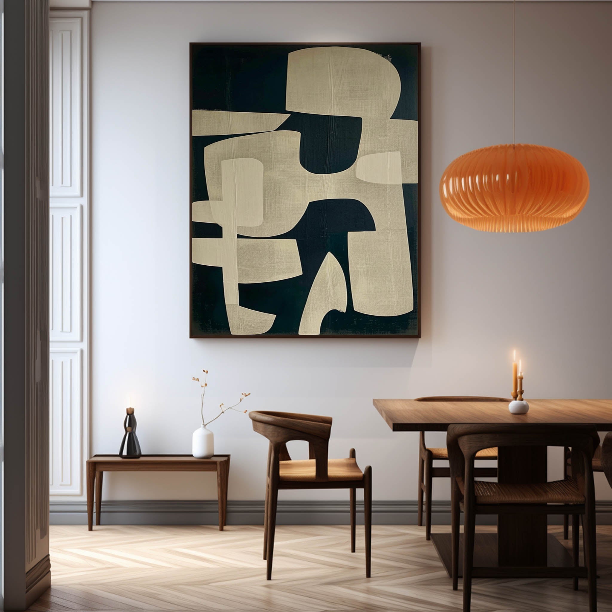 Wabi-Sabi Minimalism Art #MS121