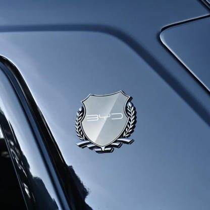 3D Metal Car Trunk Window Side Emblem Badge Decal Sticker For BYD